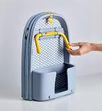 Joseph Joseph Pocket Folding Space-Saving, Compact table-top Ironing Board Regular, Grey/Yellow - 4