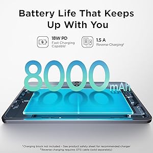 TCL NXTPAPER 11 Gen 2 Android Tablet, 11" Drawing Pad & Digital Notebook, Stylus & Flip Case Included, NXTPAPER 4.0 Display, Android 15, AI Tools, 6+6GB RAM, 64GB Storage, 8000mAh Battery, Gray