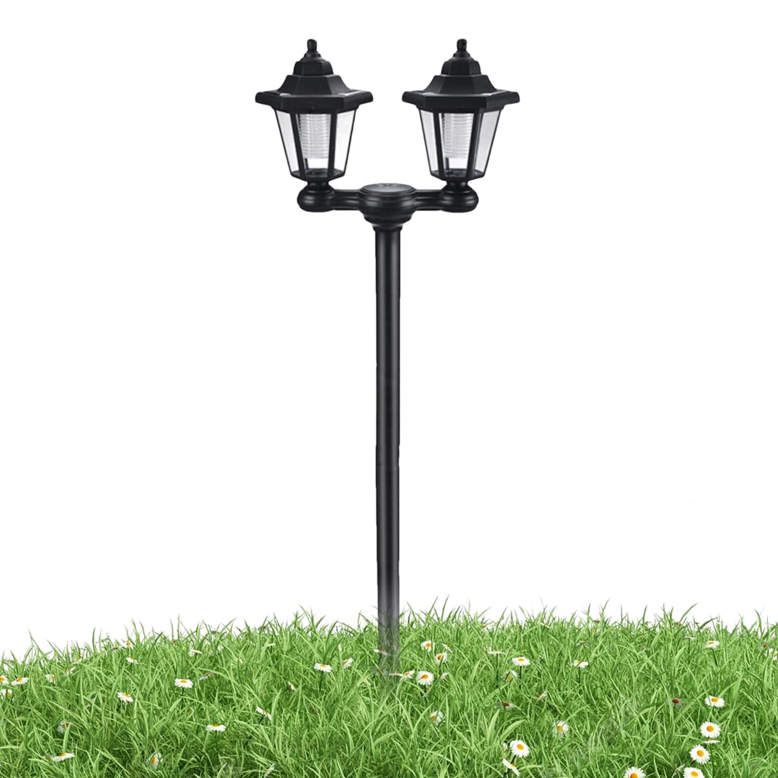 Lampy Solarne Zewnętrzne Wbijane Lampy Ogrodowe Odporne na Warunki