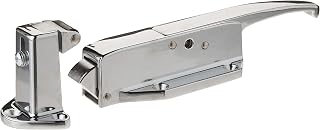 Kason K58-CB01 Walk-in Safety Chrome Latch Complete Set Offset-3/4 to 1-1/2"