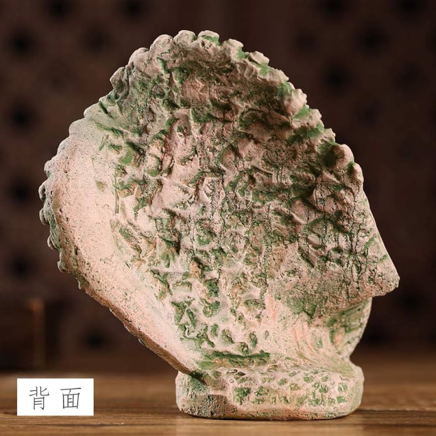仏教 東南アジア スコータイ 石仏 刻帯結 装飾 置物 台付(A431) 仏教 東南アジア スコータイ 石仏 刻帯結 装飾 置物 台付(A431