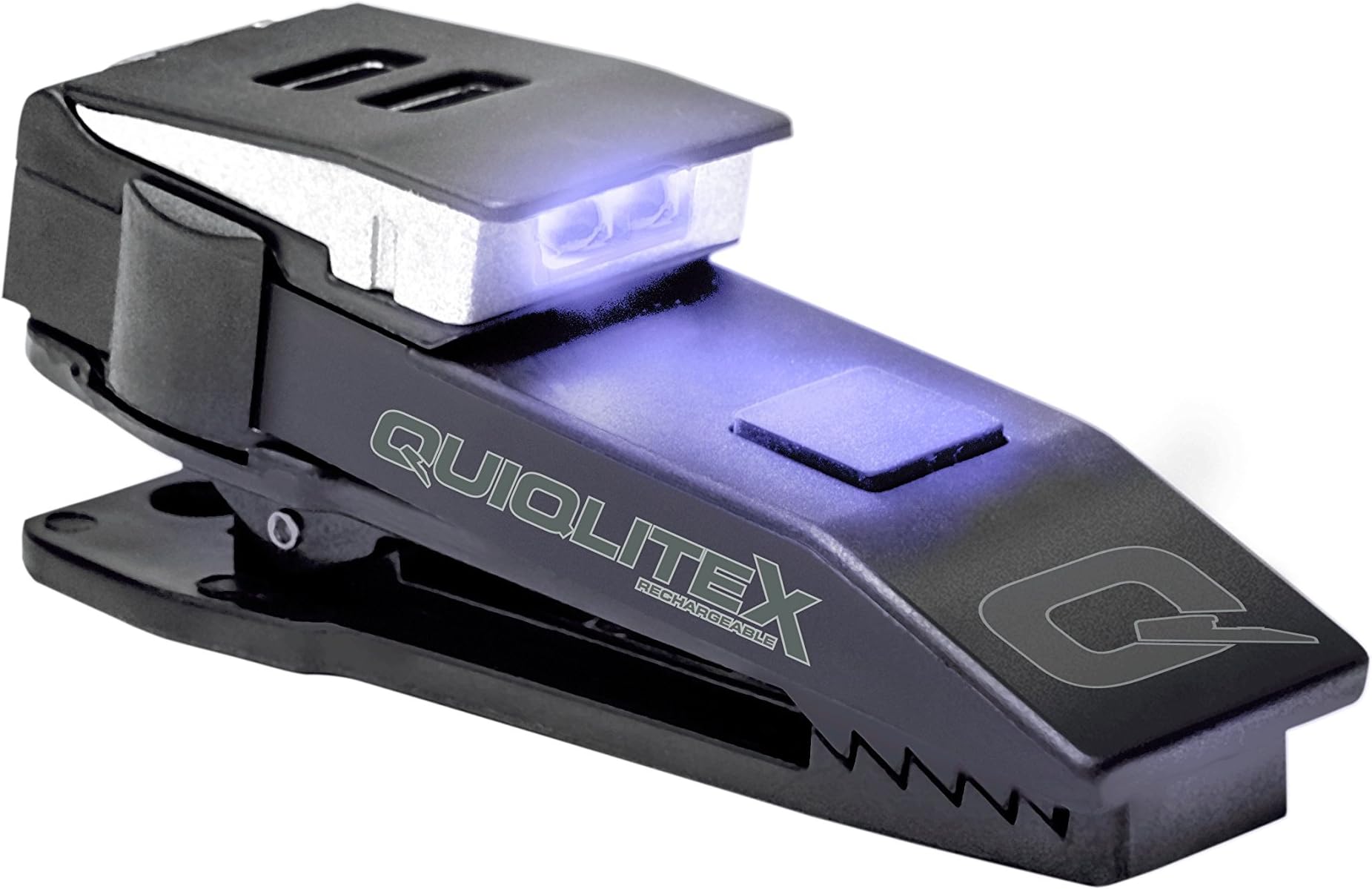 QuiqLiteX Hands Free Pocket Concealable Flashlight (Various LED Color Options)
