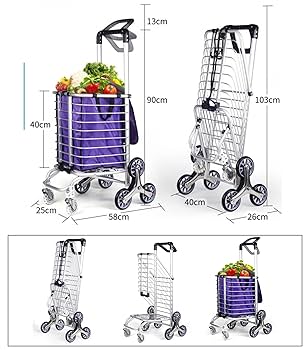 Amazon｜[SIGESHUO]ショッピングカート 2way キャリーカート