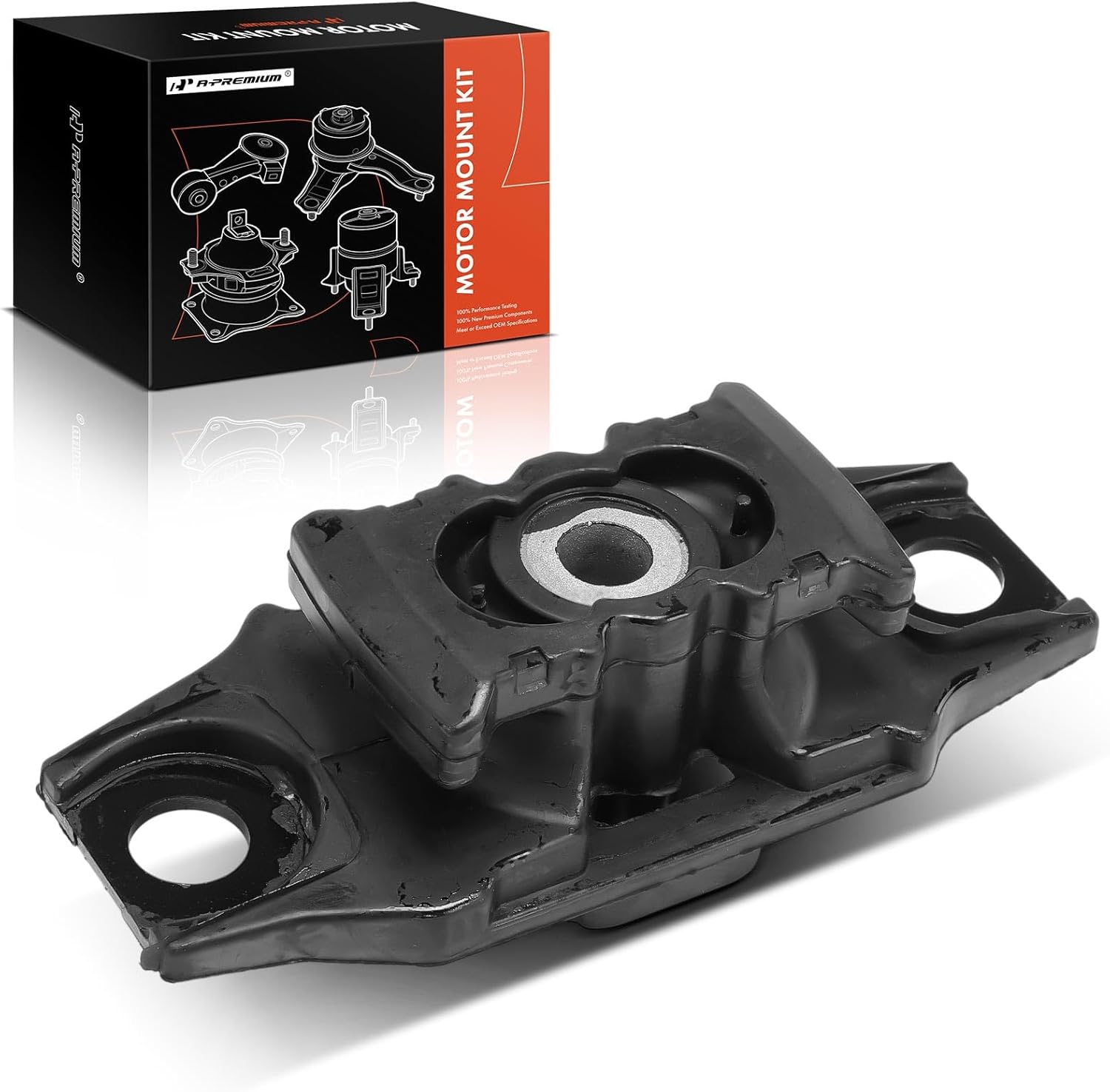 A-Premium Transmission Mount Compatible with Fiat 500 2012 2013 2014 2015 2016 1.4L, Turbocharged