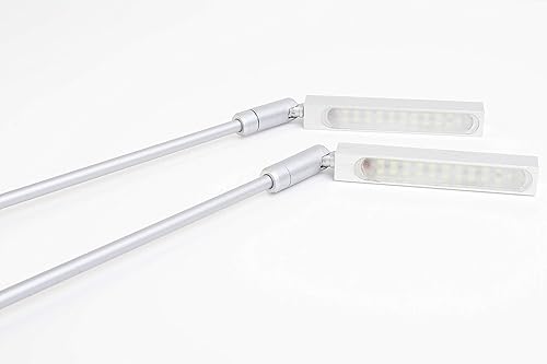 Miniatura 5 de 2pcs escaparate de la joyería LED poste tallo luz modelo FY-60 plata 6000K