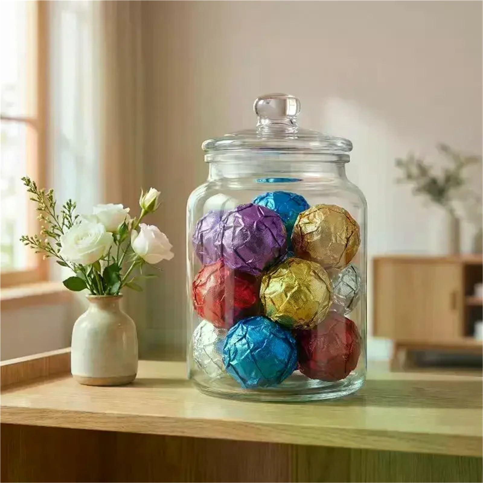 Foliowe opakowania na cukierki 1000 szt. 12x12cm DIY folia aluminiowa arkusze papieru do pakowania czekoladowe dekoracje weselne(Green)