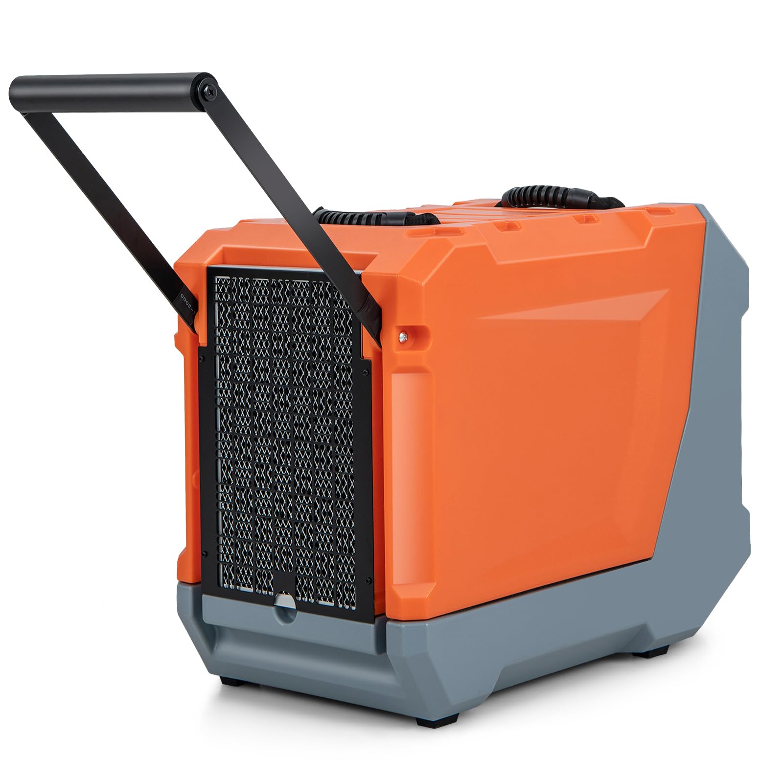 SOARS Deumidificatore Elettrico 85L/Giorno, Deumidificatore Industriale Professionale con Pompa di Scarico Automatica, Tubo di Scarico, Timer 24 Ore, per Cantine, Fabbriche, Magazzini (Arancione)