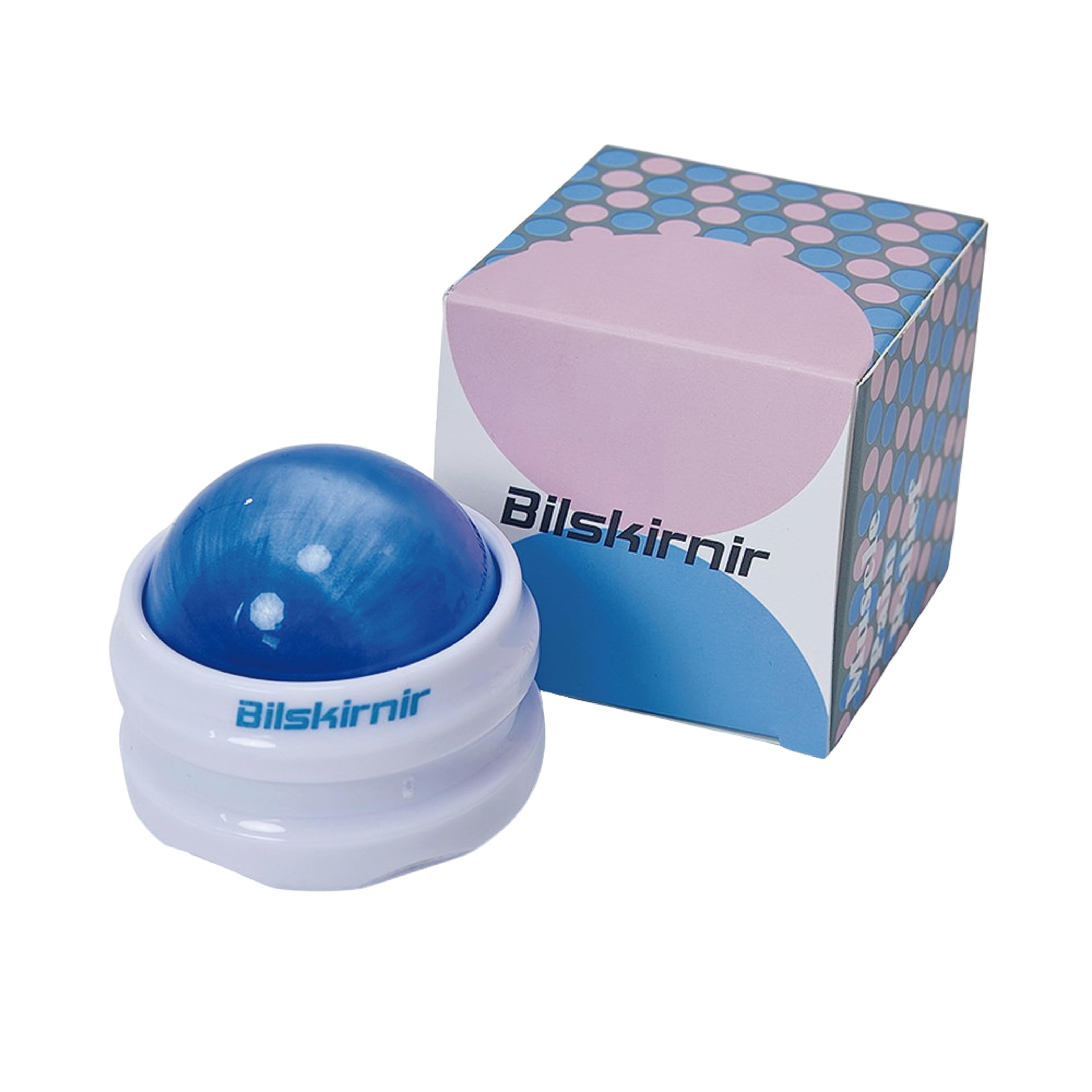 Bilskirnir Massage Roller Ball for Back Pain,Physical Therapy,Trigger Point &Muscle Knots Pain Relief -Lacrosse Massage Ball Therapy