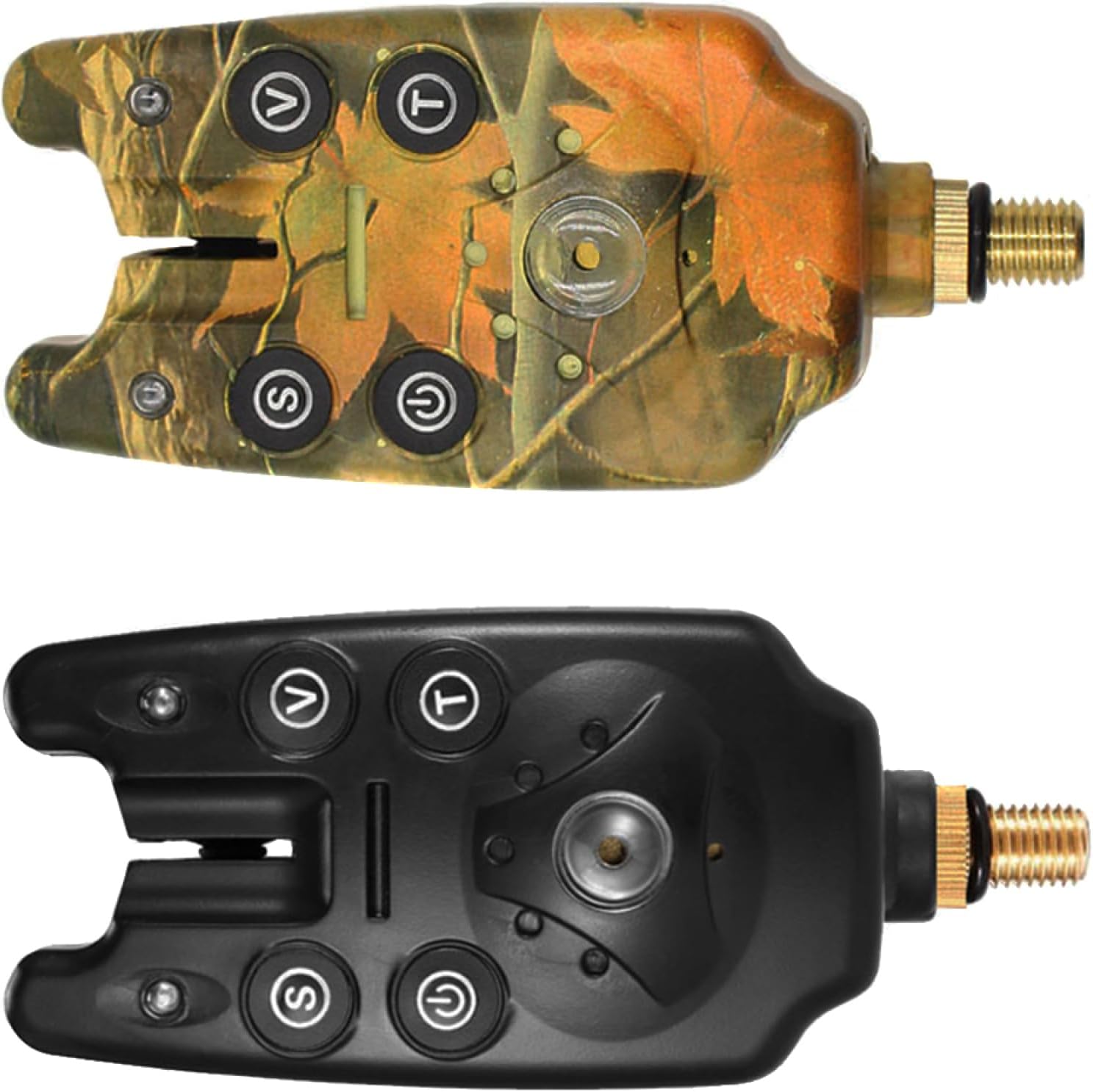 TopHomer Fishing Bite Alarm Sensitive Electronic Indicator Bell Finder Alert on Portbale Adjustable Tone Volume Light Stick for Rods Daytime Night Beginners Experienced Anglers