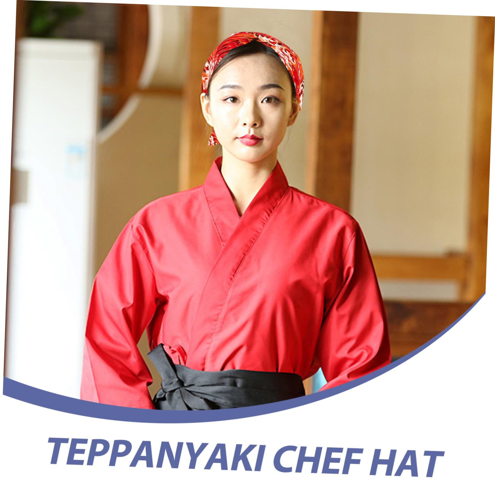 TOPBATHY Sombrero De Chef Pañuelo Gorras Cocina Sombrero De Trabajo Suministros De Cocina Uniforme De Decorativo De Trabajo Servir s Chef De