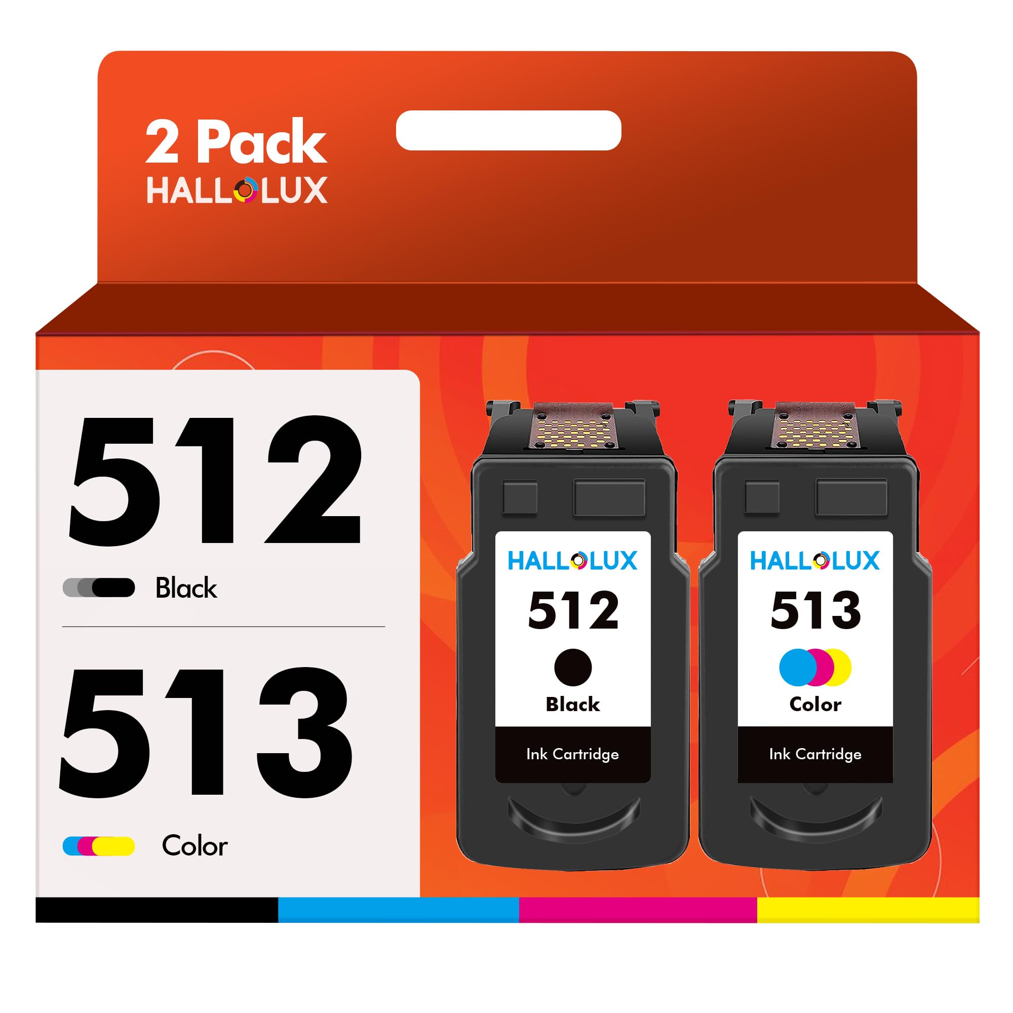 PG 512 CL 513 Wiederaufbereitet Druckerpatronen für Canon 512 513 Multipack