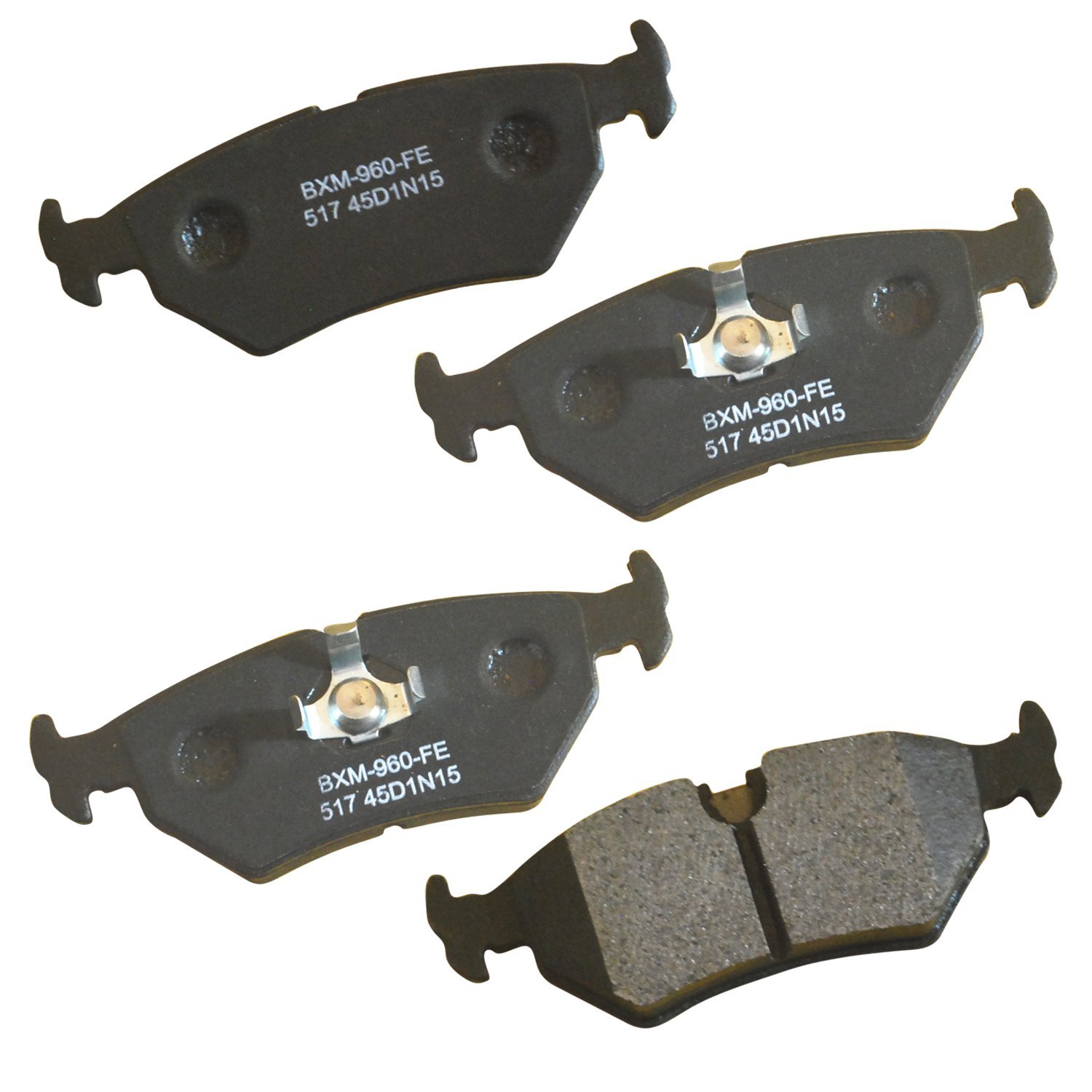 Bendix Premium SBM517 Semi-Metallic Rear Brake Pads for Jaguar Vanden Plas 1994-1990, XJ6 1994-1990, XJ12 1994, XJS 1994-1993