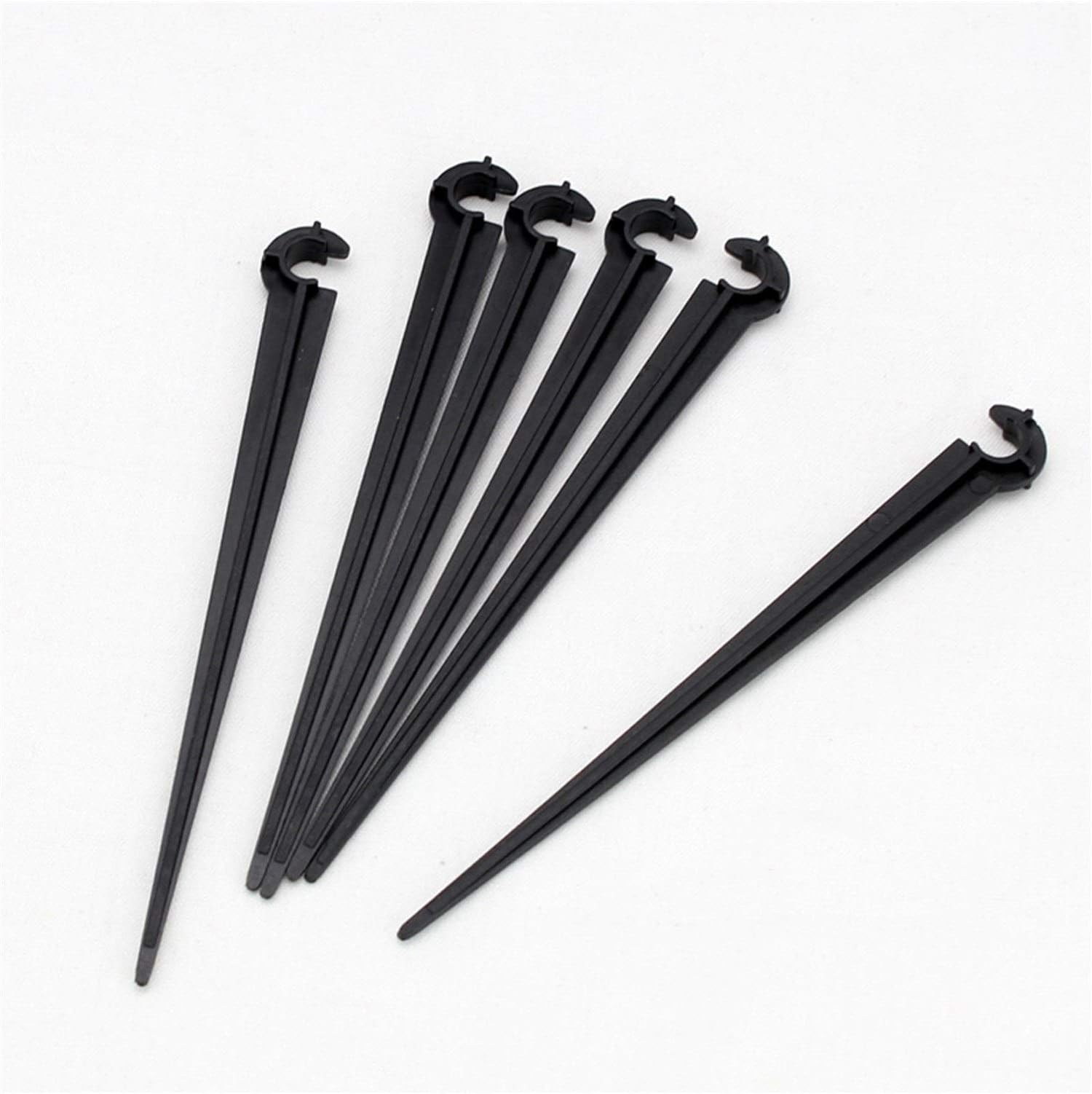 Garden Sprinkler 50pc Hook Fixed Stems Support Holder for 4/7 Drip Irrigation Water Hose Irrigation Water Hose Drop Watering Kits Garden Supplies