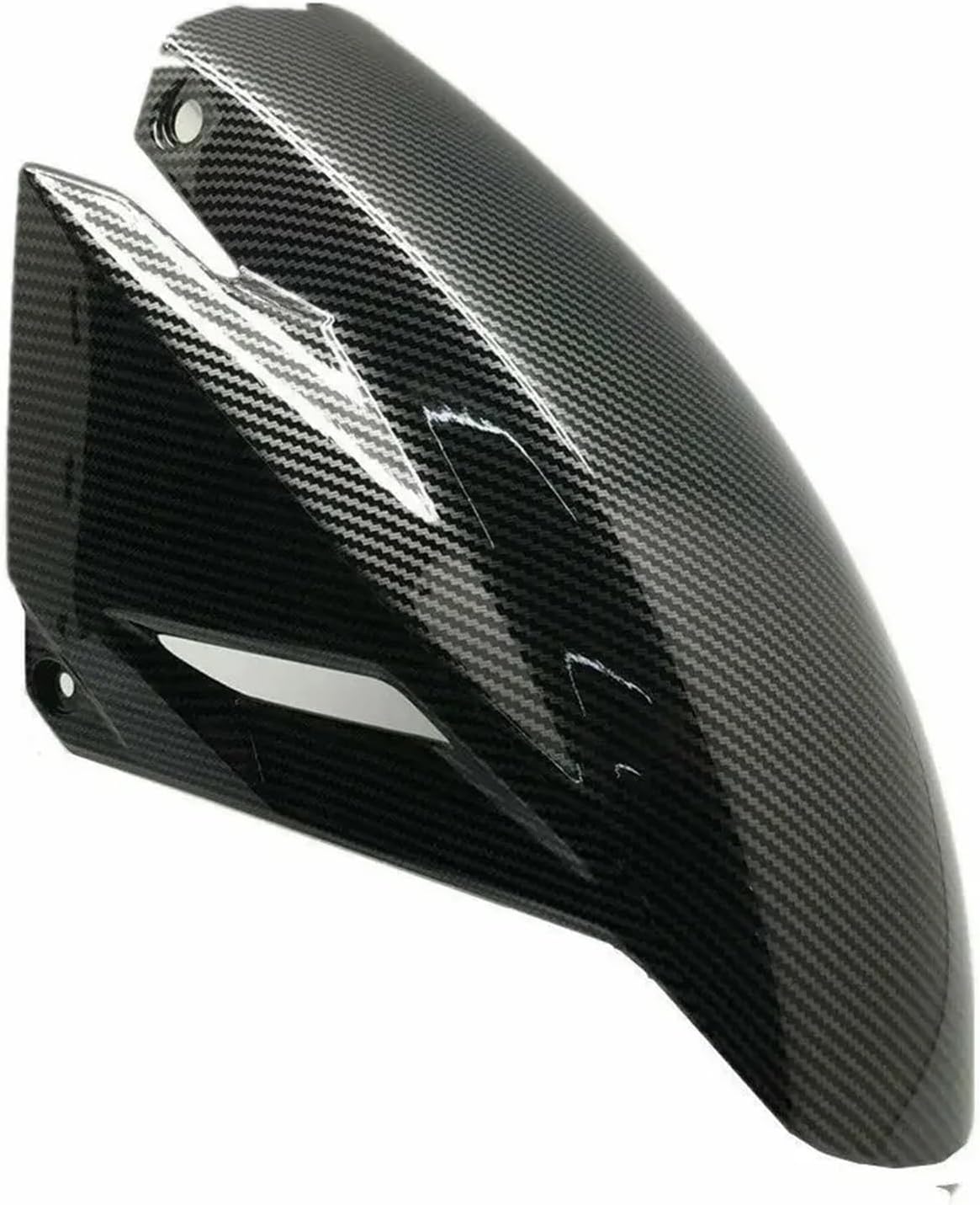 Front Fender Mud Guard Hugger Carbon Fiber Color Compatible with H Goldwing GL1800 2019 2020