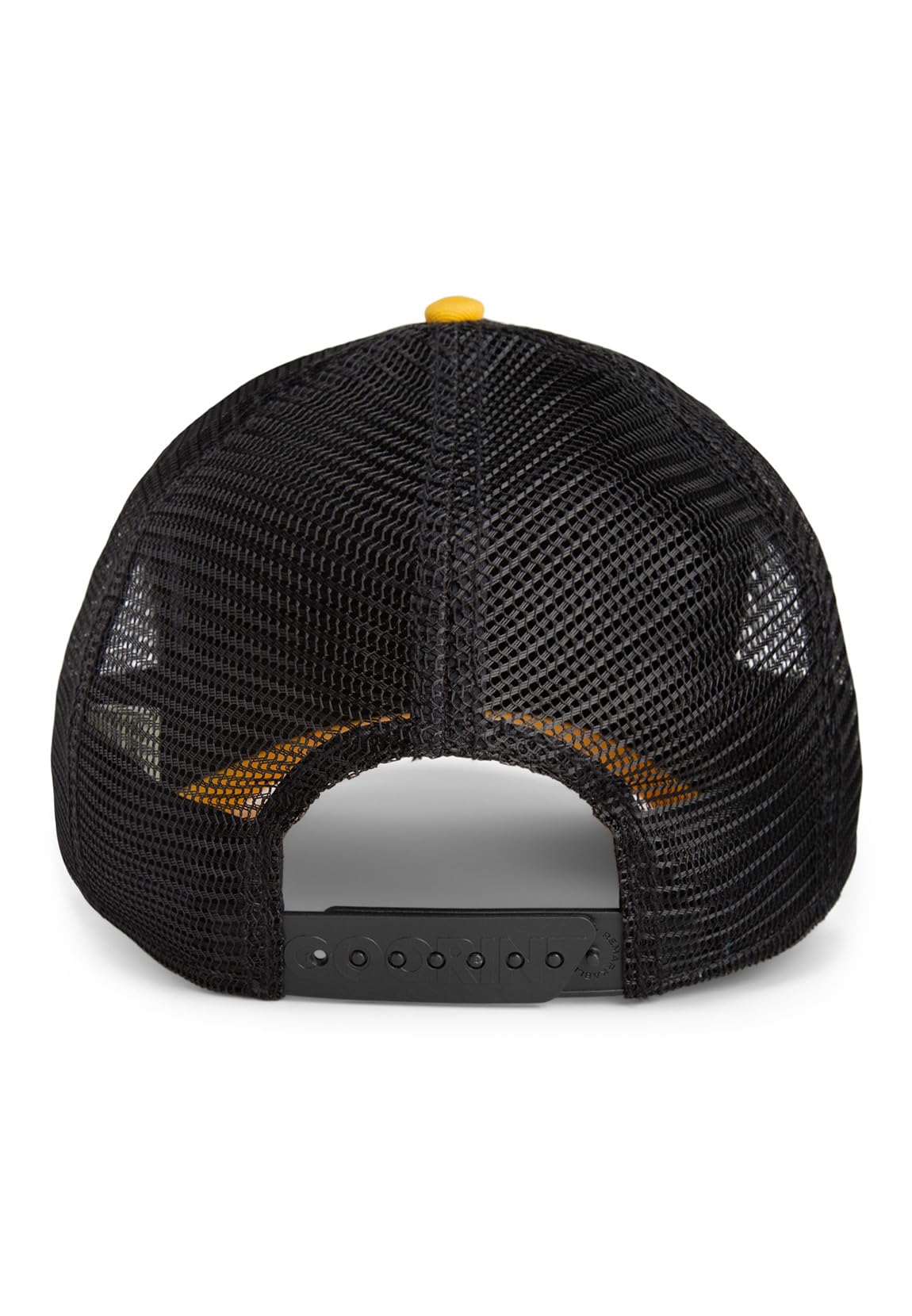 Goorin Bros. Kinder Trucker Cap Deadly Mini Void Beam Schwarz Gelb, Size:OneSize