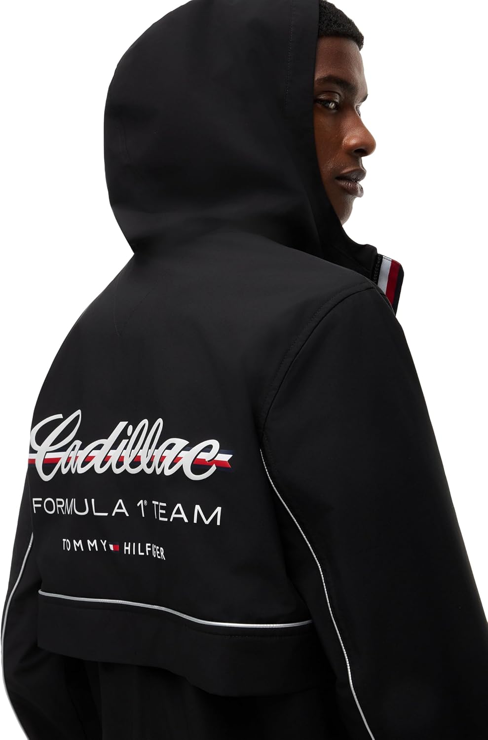 Tommy Hilfiger Men's F1 Lightweight Script Windbreaker Jacket