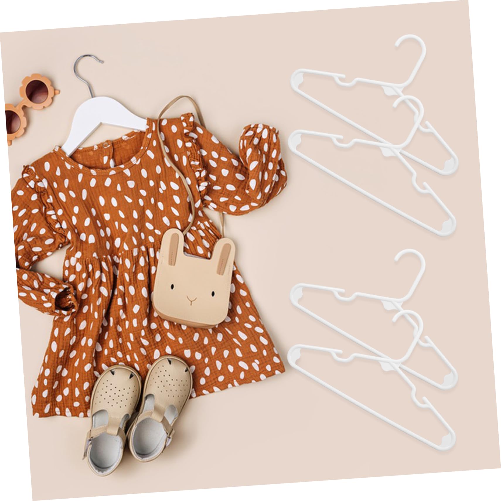 ULTECHNOVO 40 Piezas Percha para niños Percha Infantil a niños a para Colgar Ropa de Colgador ero as de Bebe as para para Armario páginas