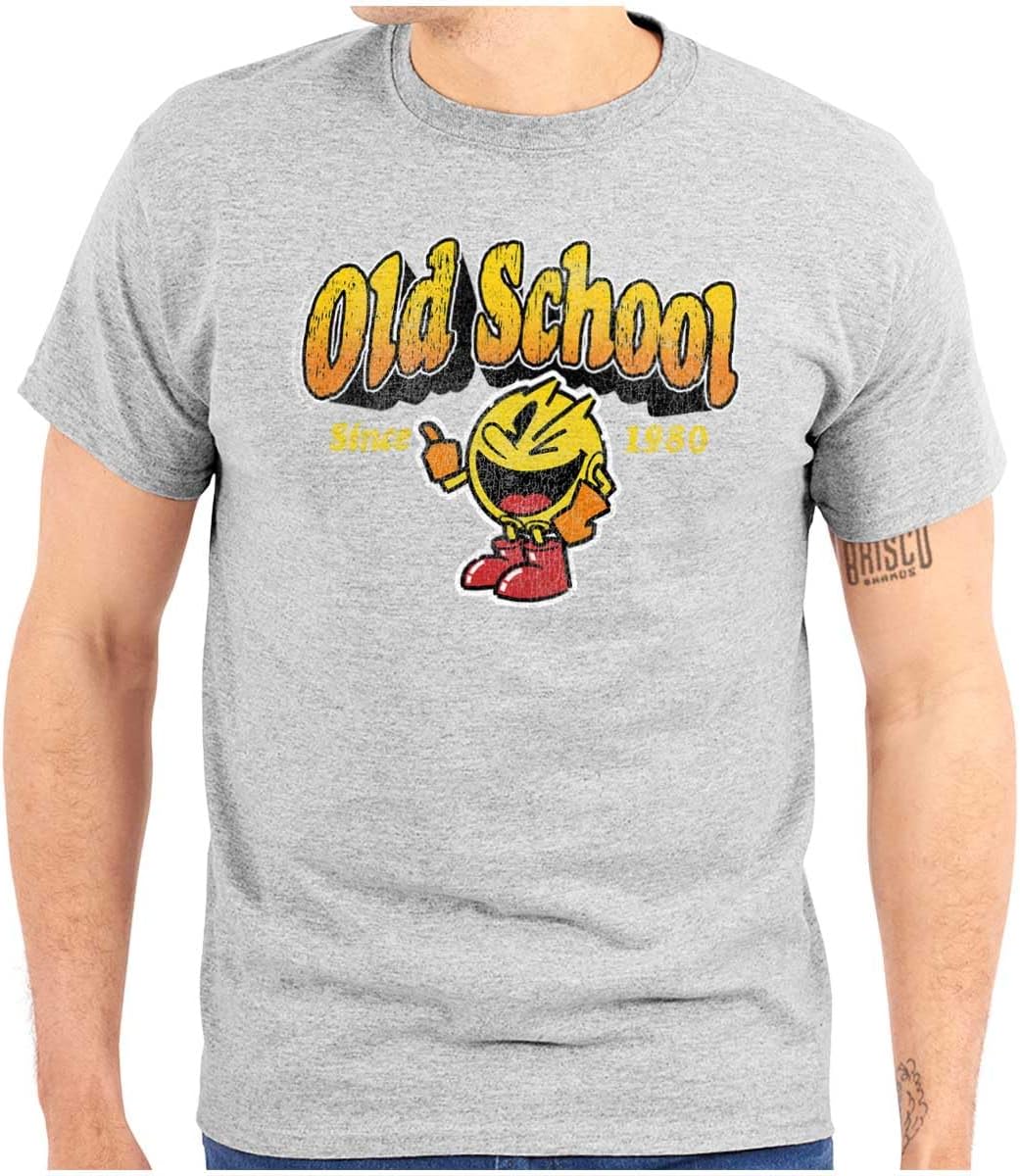 1980s Old School Arcade Game Pacman Graphic T Shirt Men or Women