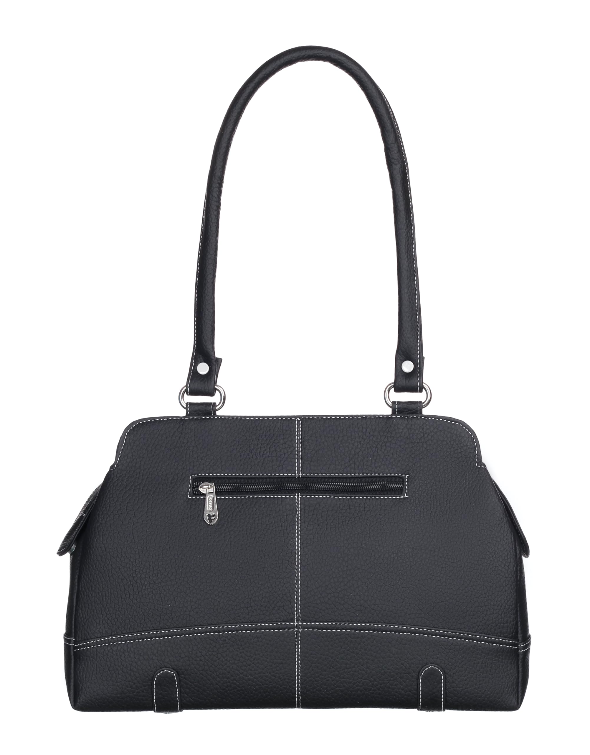 Fostelo Women's Helena Satchel Tote Handbag for Women | Ladies Purse | Stylish Shoulder Bag | Gift For Women | Tan 2