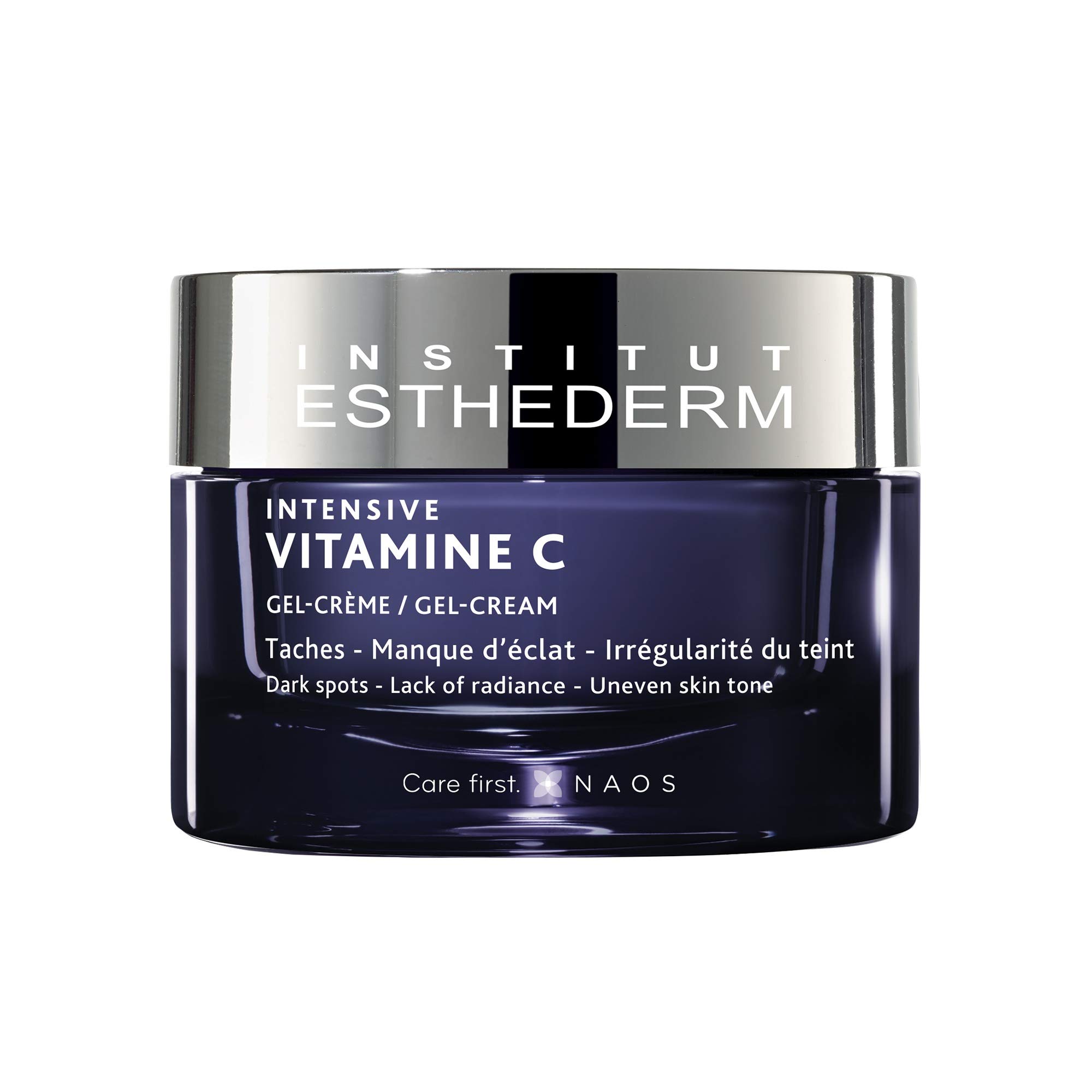 Institut Esthederm - Intensive Vitamine C - Gel-Crème - Taches, Manque d'Éclat, Irrégularité du Teint - Visage et Cou - Pot 50ml