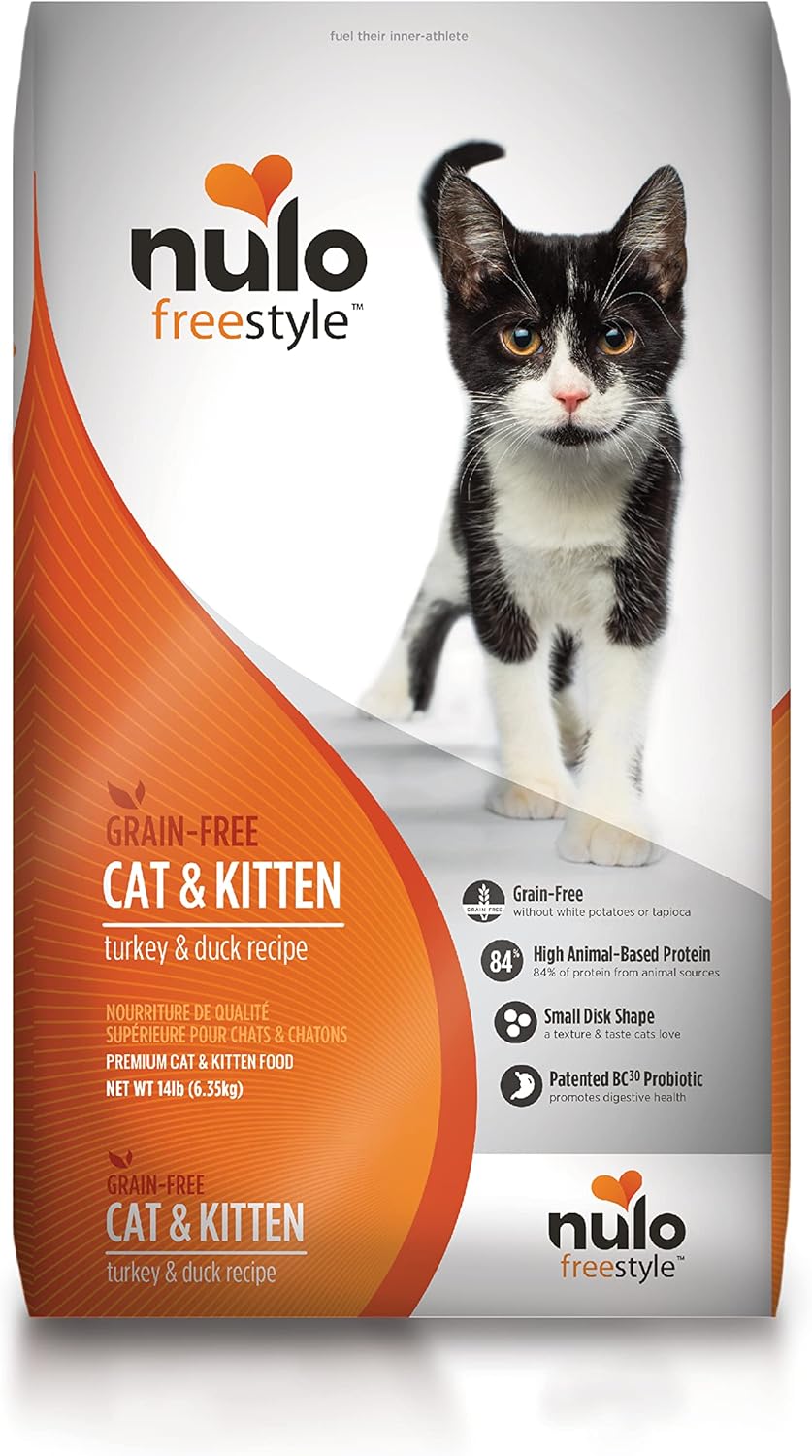 Nulo Freestyle Cat & Kitten Food, Premium GrainFree Dry
