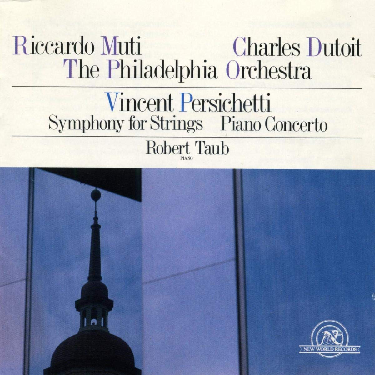 Persichetti: Symphony for Strings, Piano Concerto