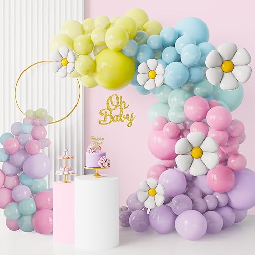 Kit de arco de guirnalda de globos Barbie rosa intenso, globos de oro rosa claro Barbie rosa pastel para baby shower, San Valentín, princesa, día de