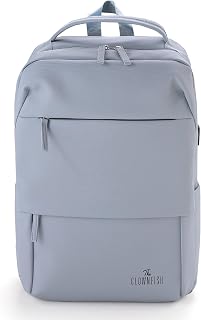THE CLOWNFISH Bolt Series Travel Backpack | PU+Polyester | Office Bags For Men, Bags For Women Office Use Travel Bag For M... Price In India