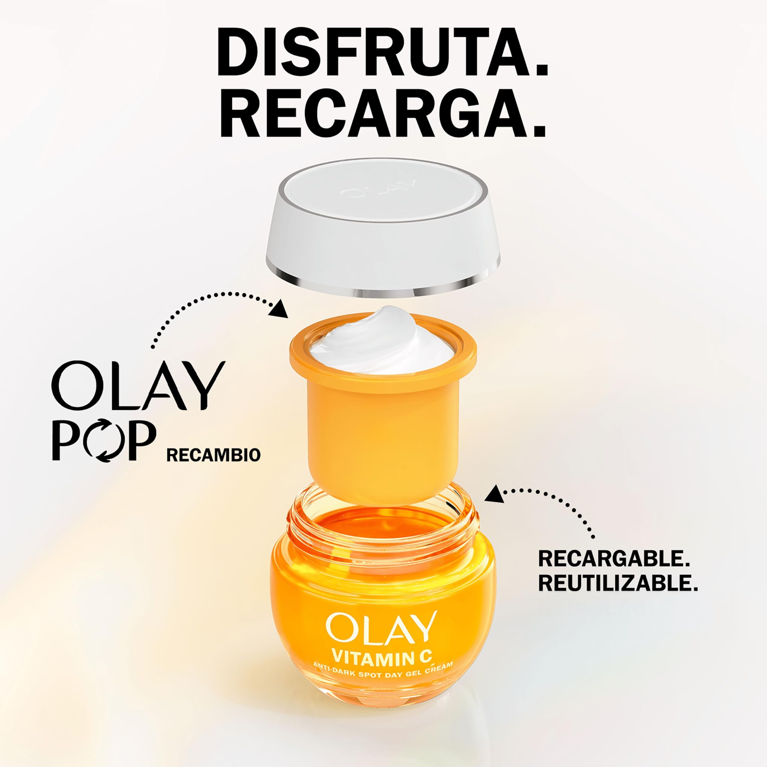 Olay Retinol24 Crema De Noche 50ML Y Olay Vitamin C + SPF30 Crema De Día 50ML. Pack De 2 Cremas. Piel Más Hidratada, Luminosa Y Radiante