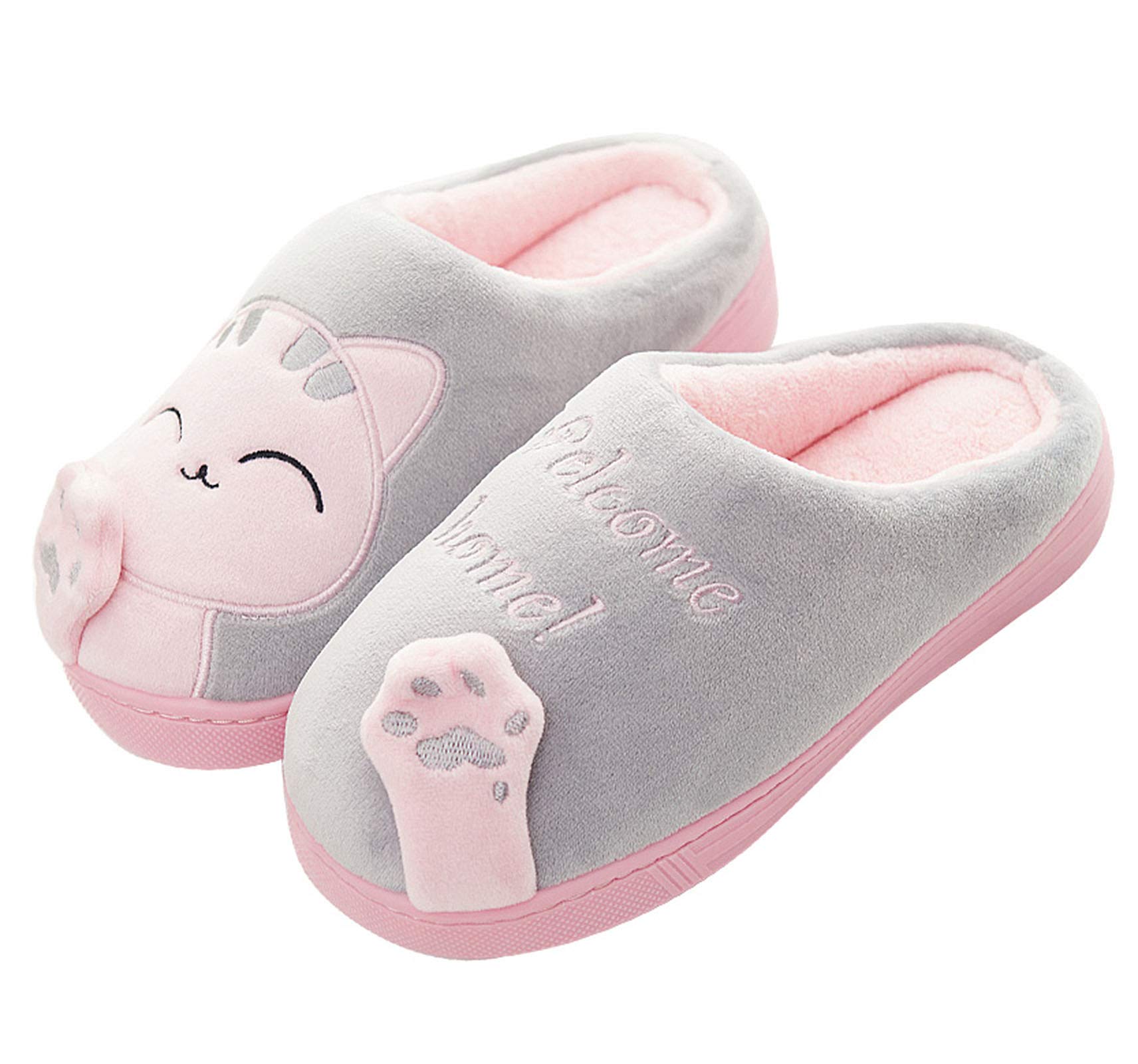 Meik Mangni Damen Hausschuhe mit Arch Support Verstellbare P