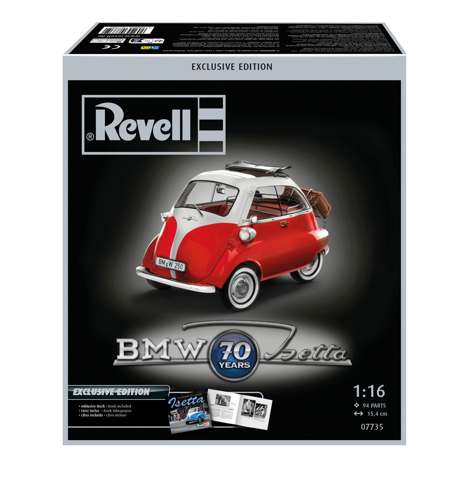 Amazon | ドイツレベル 1/16 BMW イセッタ 250 70周年記念 プラモデル