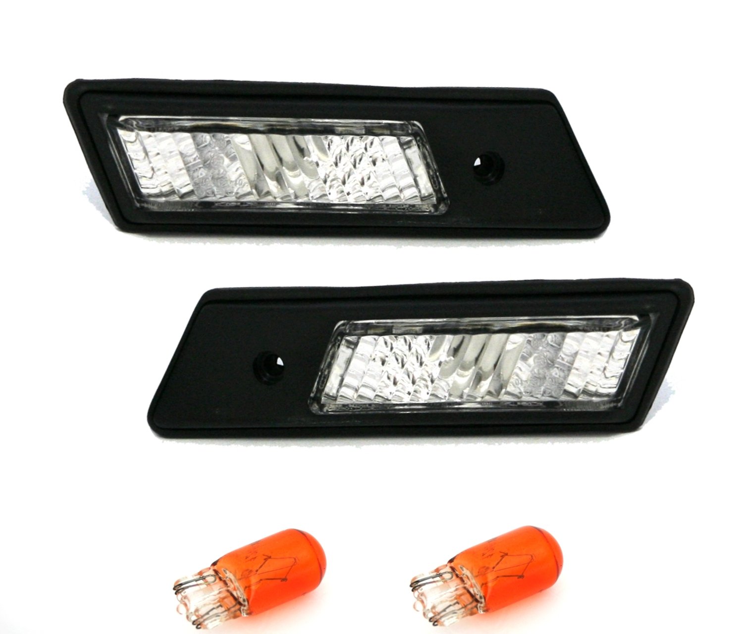 Caricamento Indicatore di direzione + indicatore laterale Set in Bianco (argento)