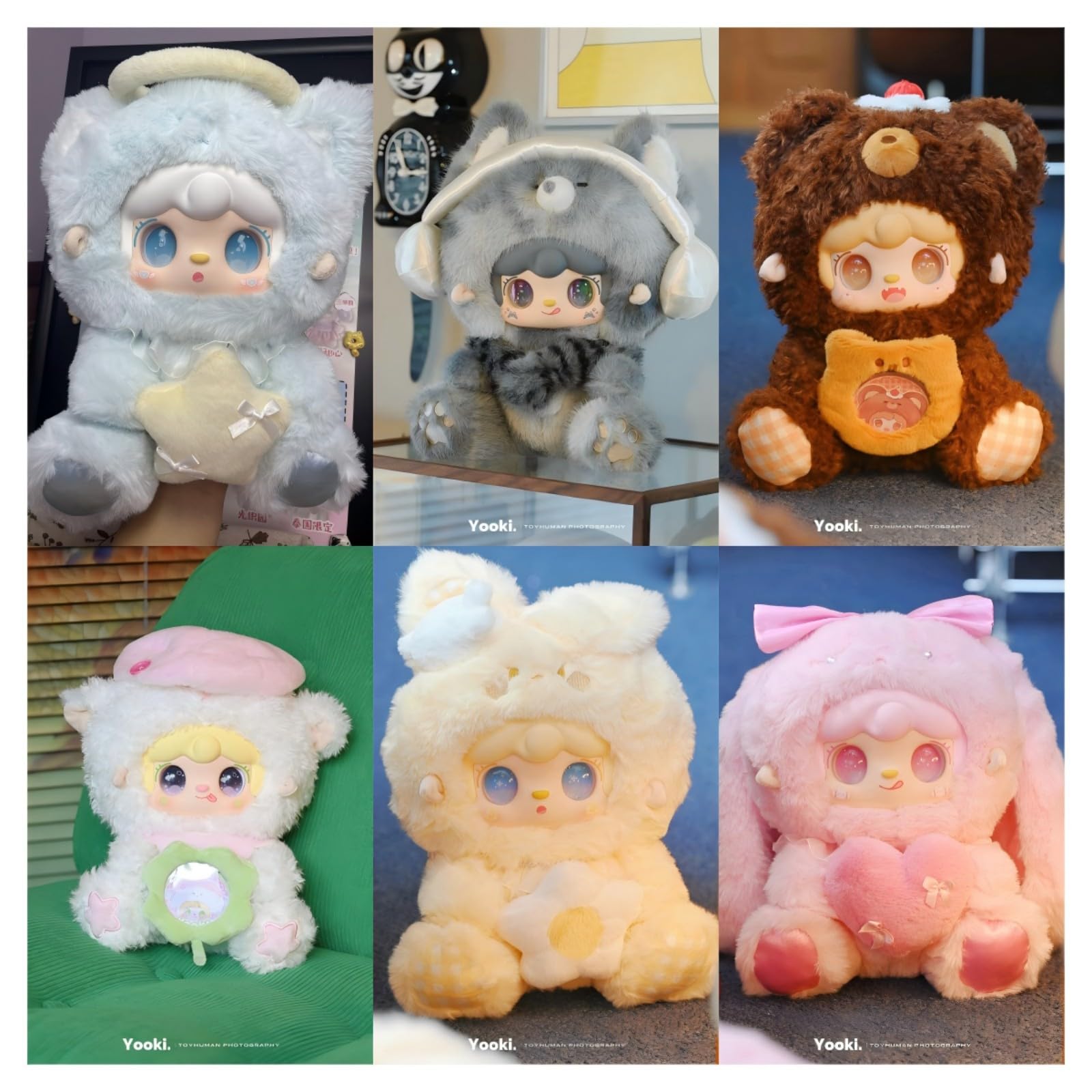 yooki 百変 idol 400% yooki 百変 idol 400% Yooki 400% Versatile Idol Series Plush Dolls