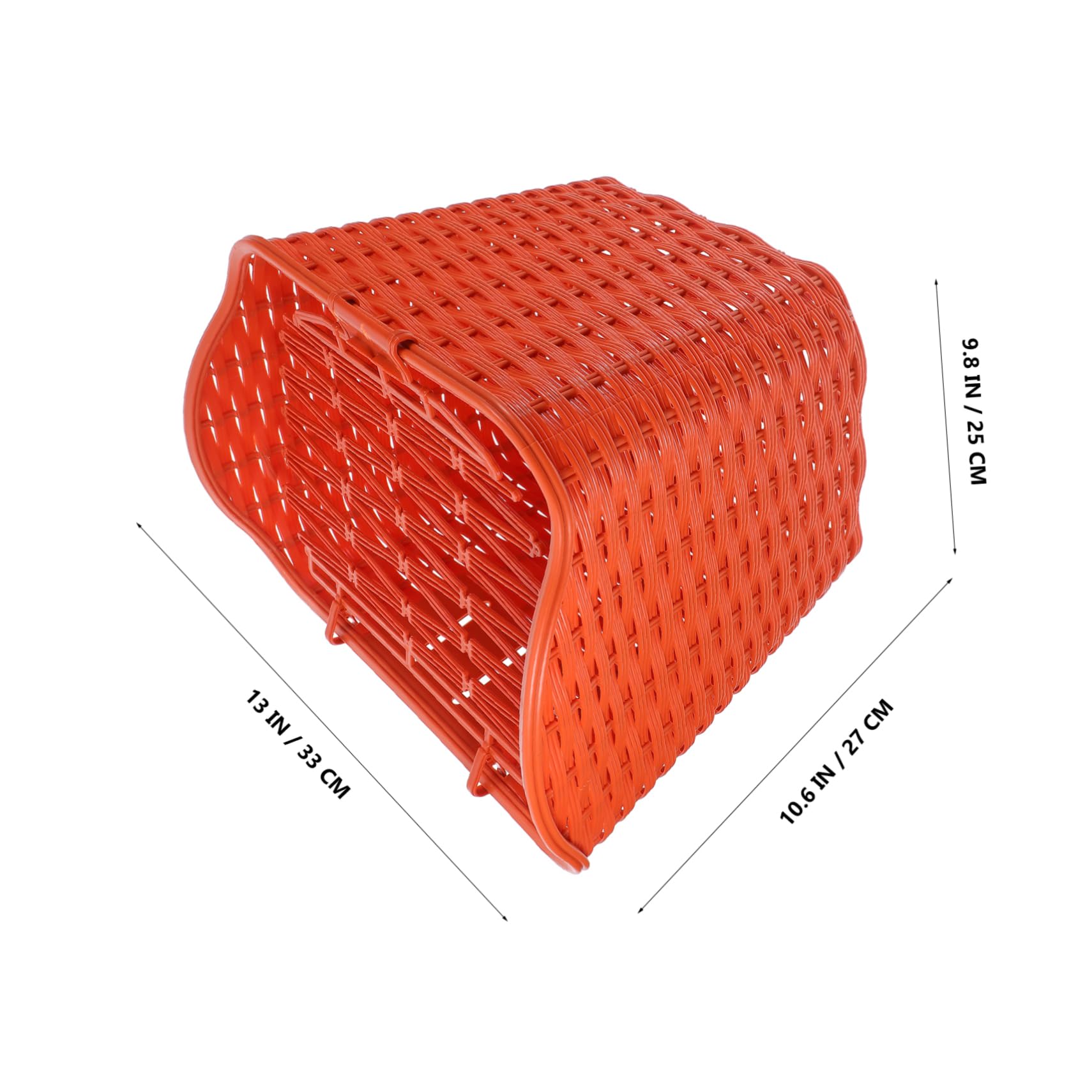 ifundom Electric Bike Front Basket: Waterproof Bike & Tricycle Basket with Lid - Pet Carrier & Grocery Hauler for Casual Rides -Decorative Accessory