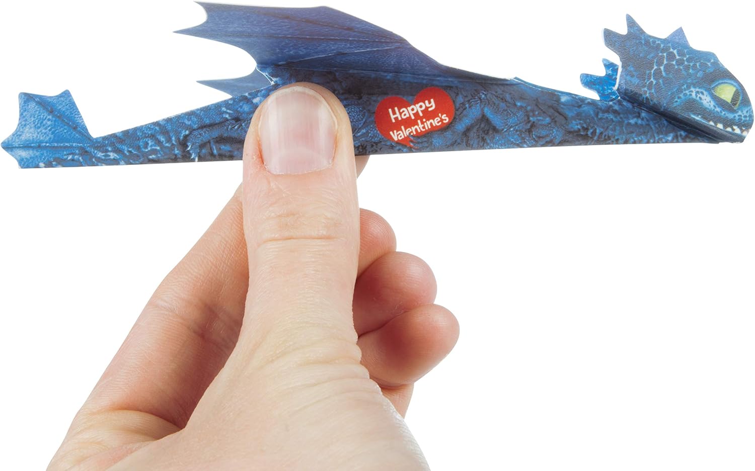 Playhouse Flying Dragons Valentine's Day Card Set for Kids, 28 Card Pack & Envelopes - Fold and Fly Paper Airplanes - Great for School Classroom Exchange Parties - Boys & Girls Ages 4+
