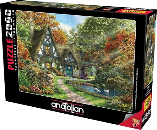 Anatolian Puzzle - The Autumn Cottage, Rompecabezas de 2000 piezas, #3936