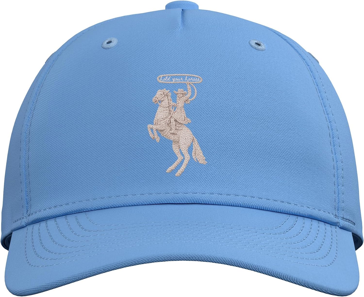 Cowgirl Horse Lover Lasso Western Rodeo Aesthetic Adjustable Baseball Hat image 2