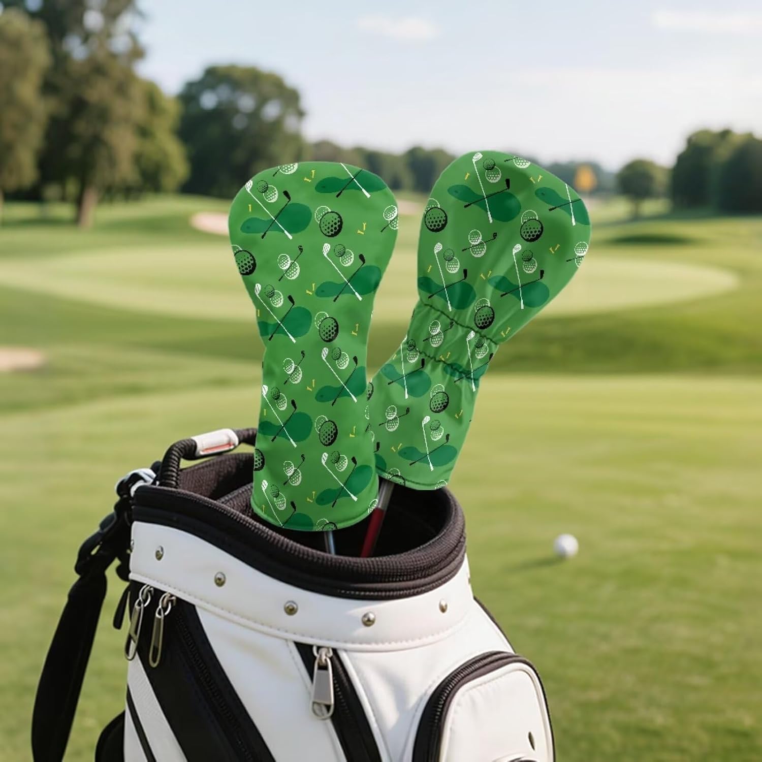 Golf Club Covers Driver Covers Fairway Wood Headcover Hybrid Headcovers Club Protective Golf Head Covers Accessories