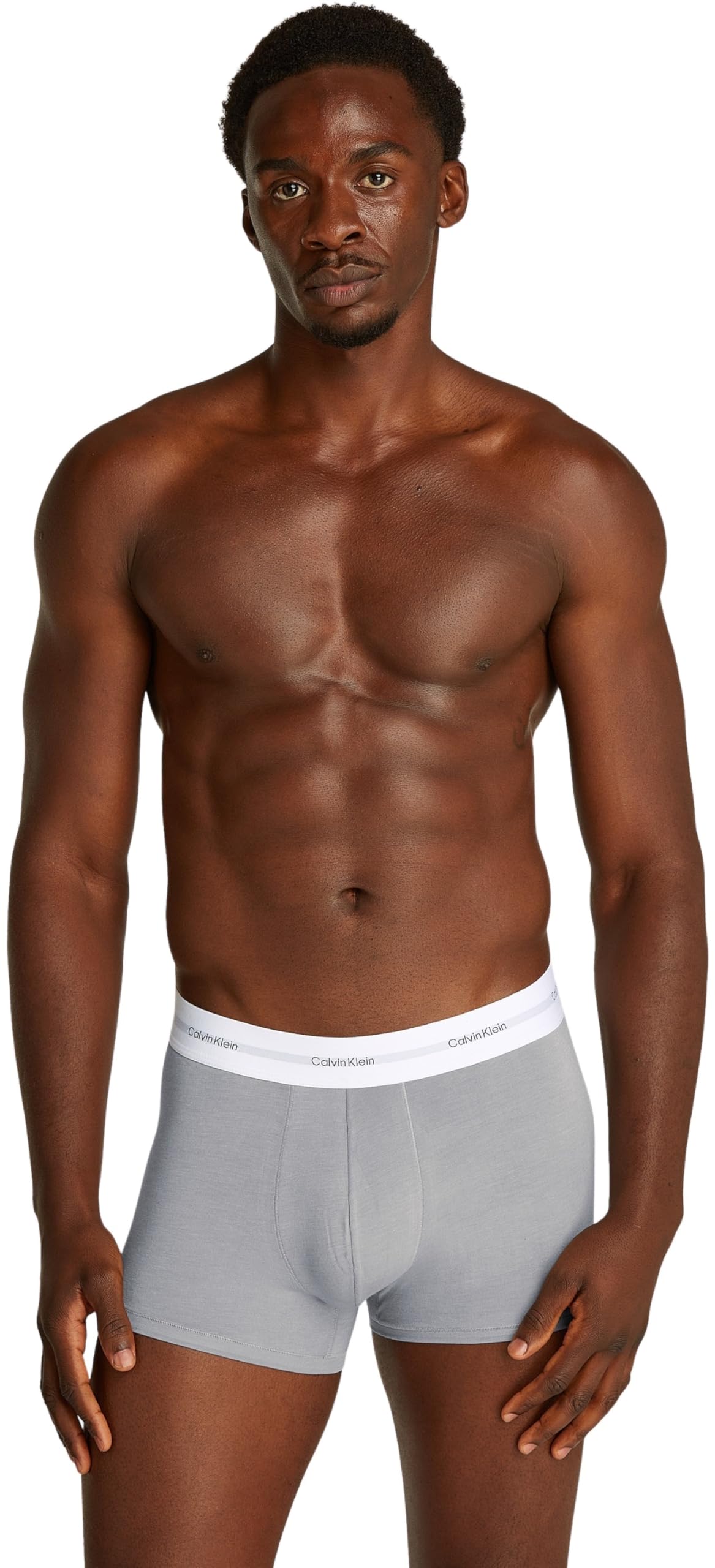 Calvin Klein Uomo Pantaloncini Boxer Confezione da 3 con Fascia con Logo