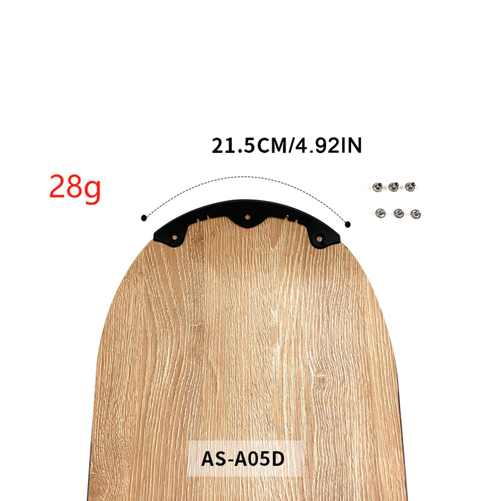Snowboard Anti-Collision Strip Nasing Gard Flexible Protection Bar Edge Protector