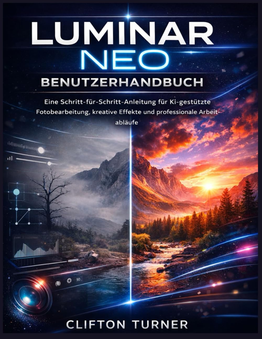 Luminar Neo Benutzerhandbuch: Eine Schritt-für-Schritt-Anleitung für KI-gestützte Fotobearbeitung, kreative Effekte und professionelle Arbeitsabläufe