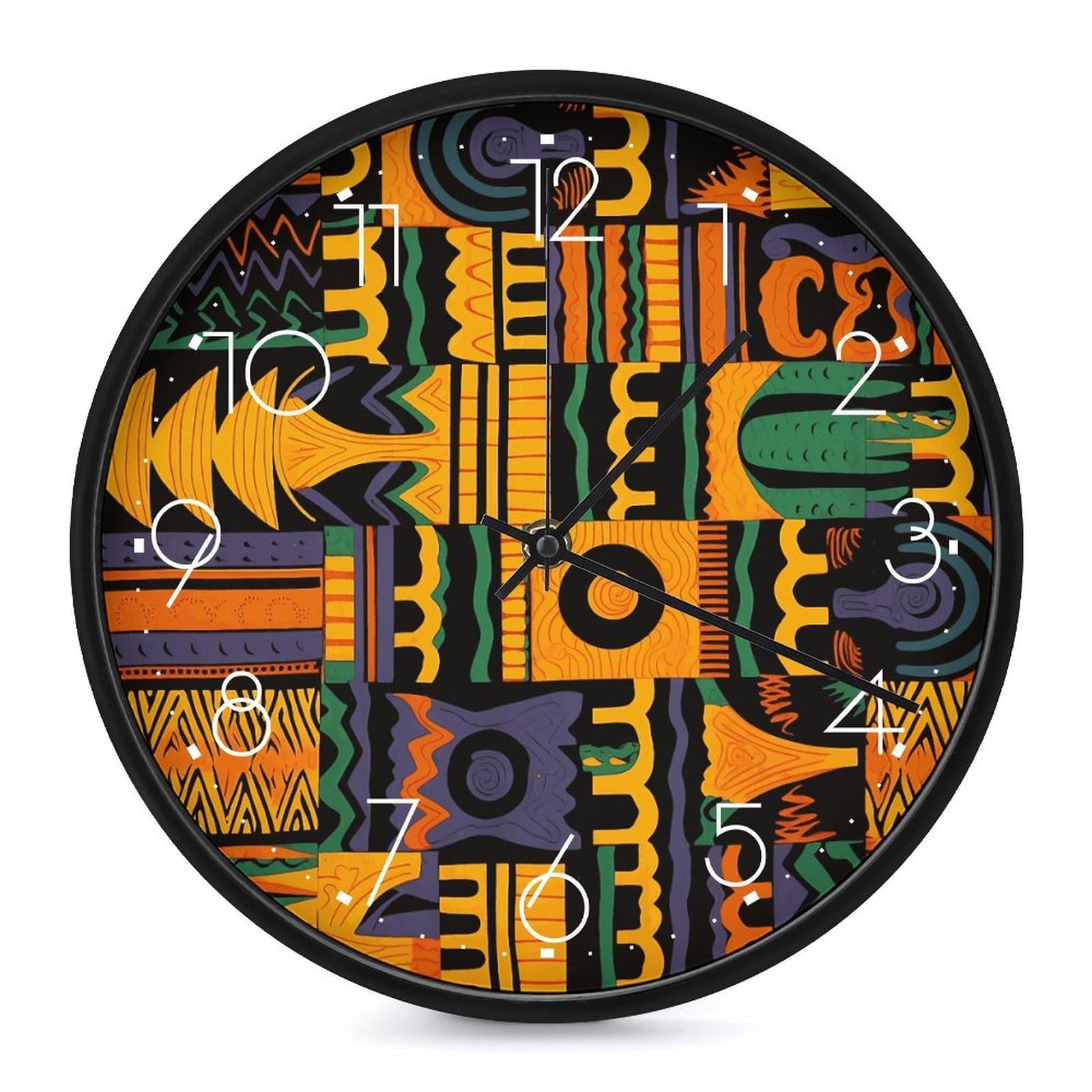 Horloge murale moderne silencieuse pour retrouver le calme chez soi