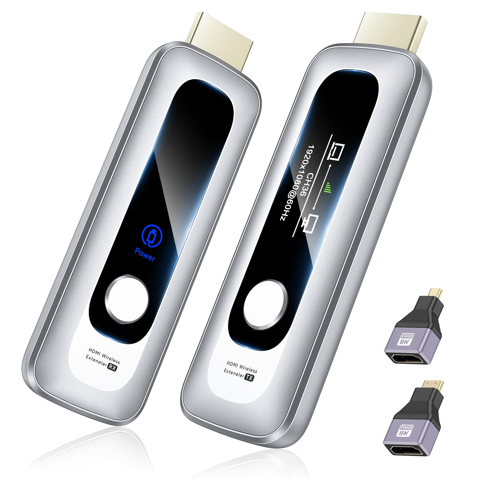 Steetek 2026 Upgraded Wireless HDMI Transmitter and Receiver 328FT/100M
