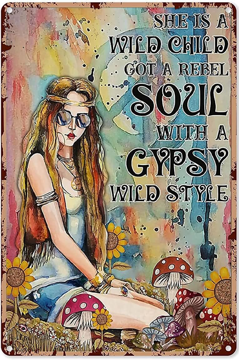 Hippy Decor for Living Room Hippy Wall Art Men Hippy Decorations Party