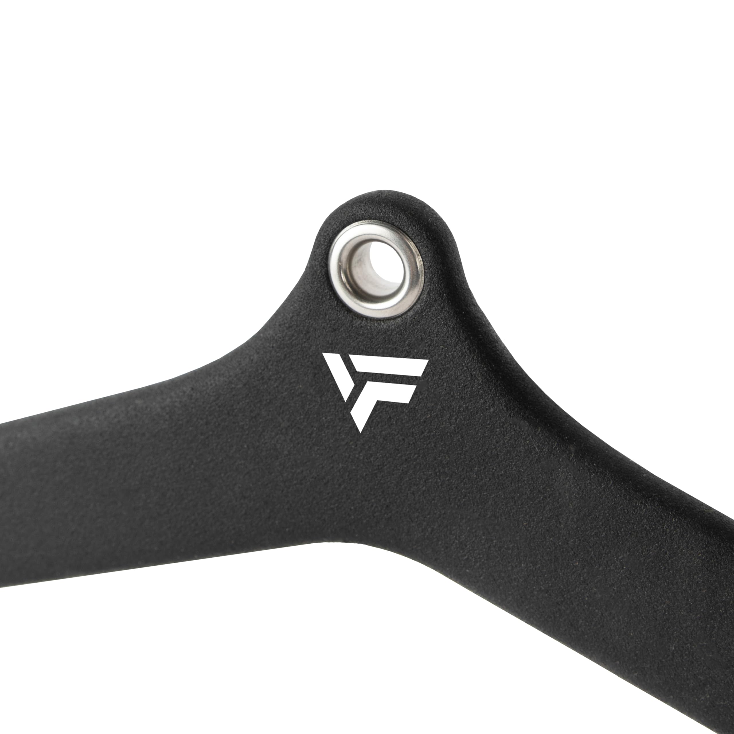 VirtuFit Foam Grip - Mango ancho de remo - Barra de remo en forma de T - Polea de cable para máquina de remo, bíceps, tríceps y tríceps LAT-Pulldown, entrenamiento de fuerza de espalda