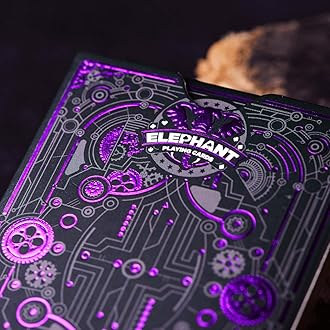 Cyberpunk Purple Playing Cards