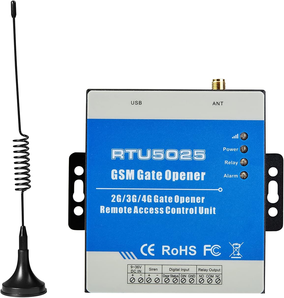 10Gtek RTU5025 GSM Gate Opener, GSM Remote Switch Door