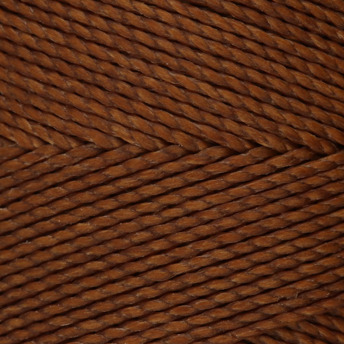 The Beadsmith Knot It Waxed Polyester Cord, Coffee Color, 0.7mm Diameter, Light Wax, 144 Meters (472 Feet) Per Spool - Image 3