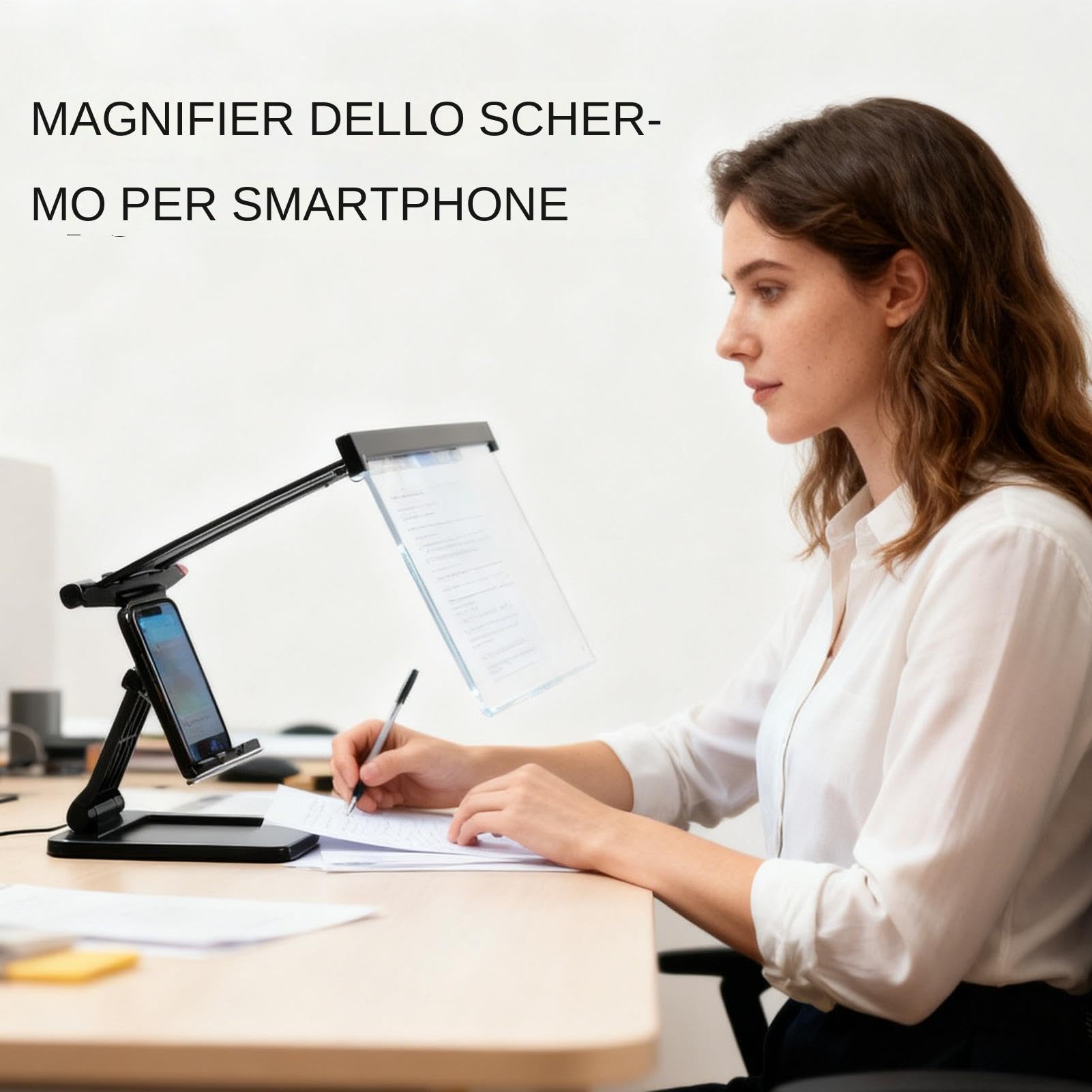 Ingranditore Per Schermo Telefono 10.1" – Visione HD Portatile Per Film E Giochi, Pieghevole E Leggero - 2