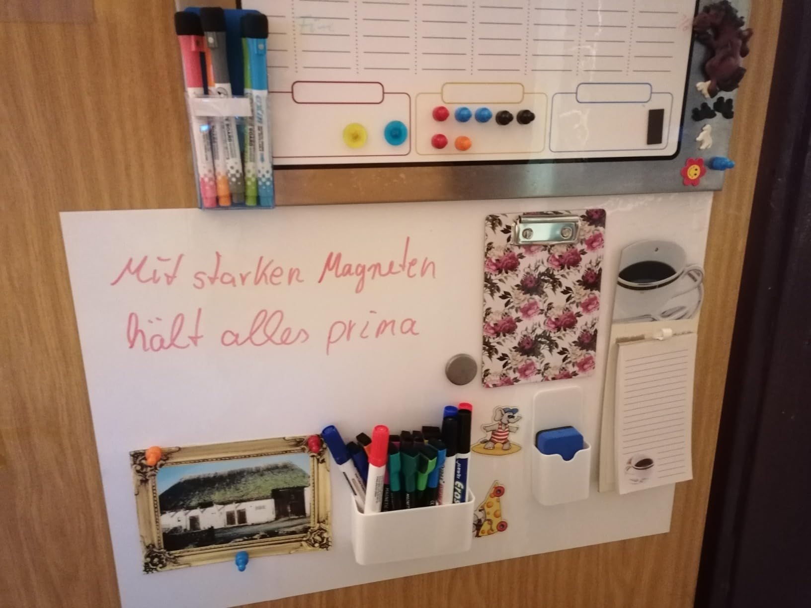 Magneetborden, 50 stuks, beschrijfbaar/afwisbaar, in wit, als Magneetborden, 50 stuks, beschrijfbaar/afwisbaar, in wit, als